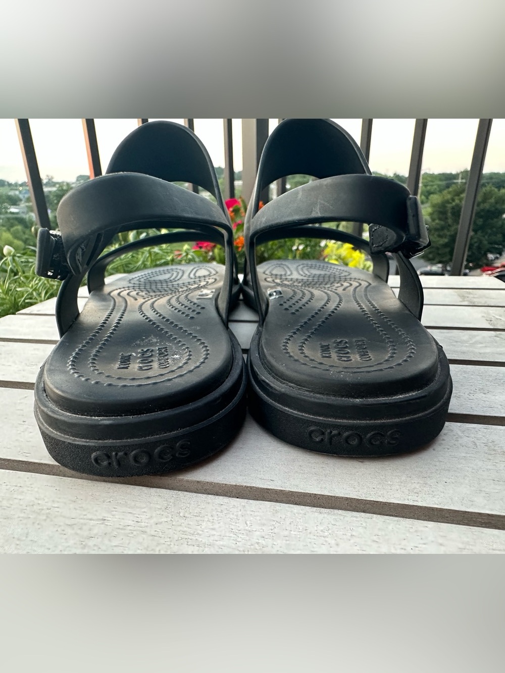Crocs Women’s Tulum Strappy Sandals Flat Sandal - Picture 8 of 12